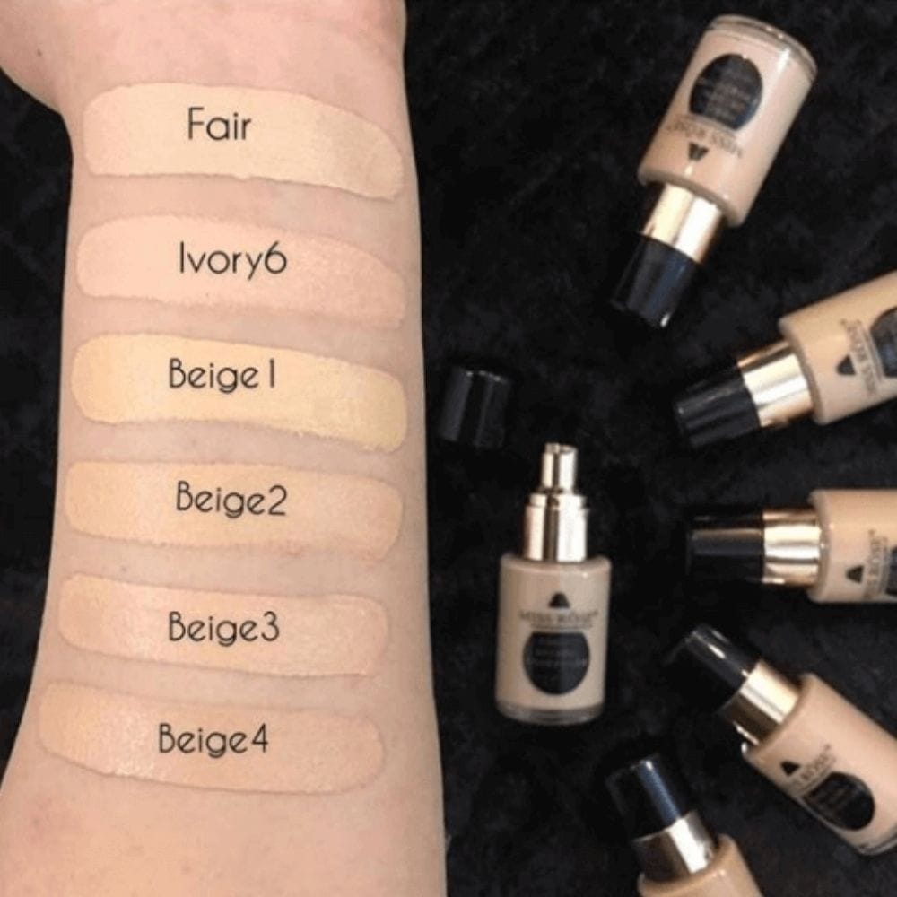 Miss Rose Professional Makeup Liquid Foundation - Beige 2