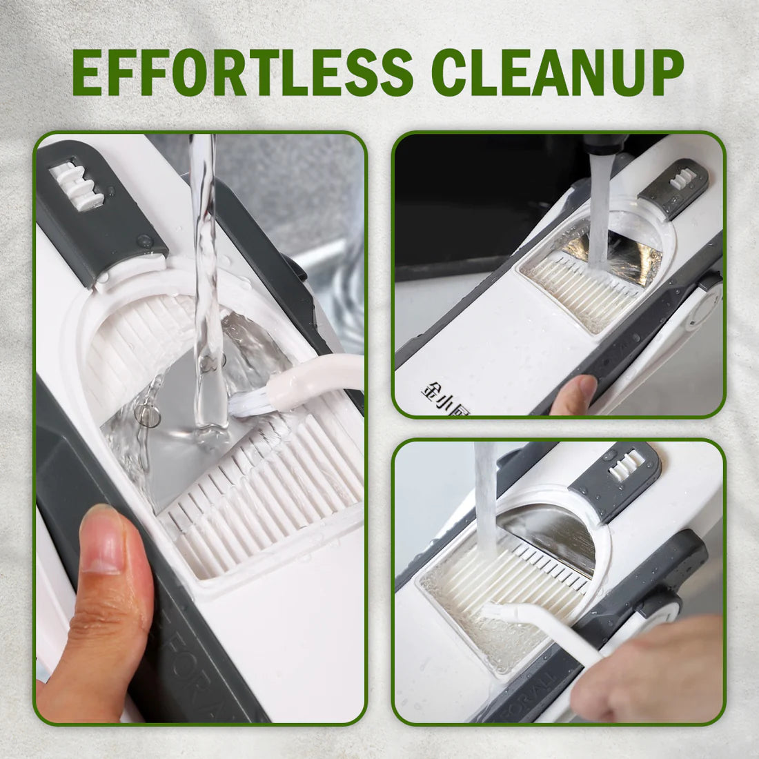 Mandoline Food Slicer Vegetable Cutter, Safe Food Chopper (random color)