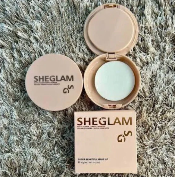 Sheglam Flawless Matte Finish face powder,Long-Lasting coverage,Silky Smooth Texture,Oil control Formula,Invisible Finish