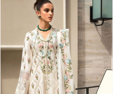 Crimson by saira shakira luxery lawn collection