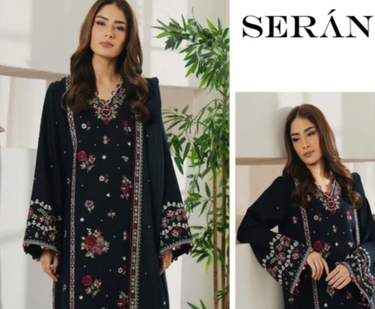 Fully Heavy Embroidered Lawn Front