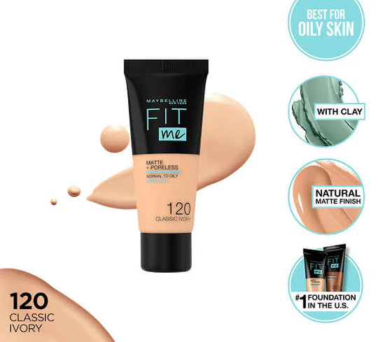 Emelie Liquid Matte Foundation 40ml - 1