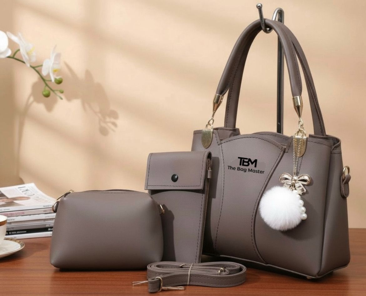 TBM The Bag Master 3 Piece Handbag Set Providing Stylish