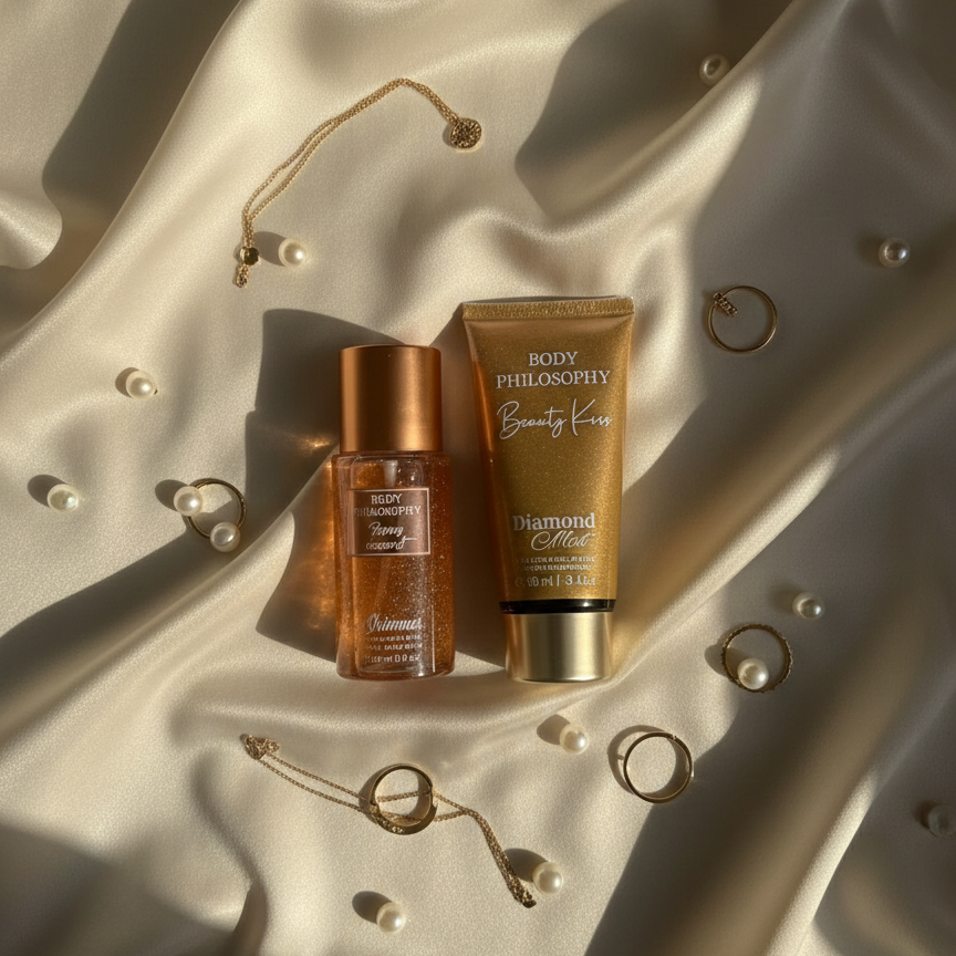 Body Philosophy Shimmer Mist And Lotion