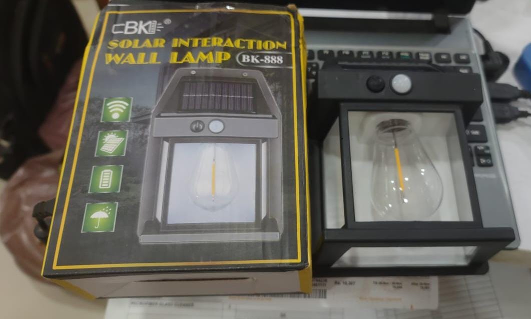 Solar Wall Lamp – Energy-Saving