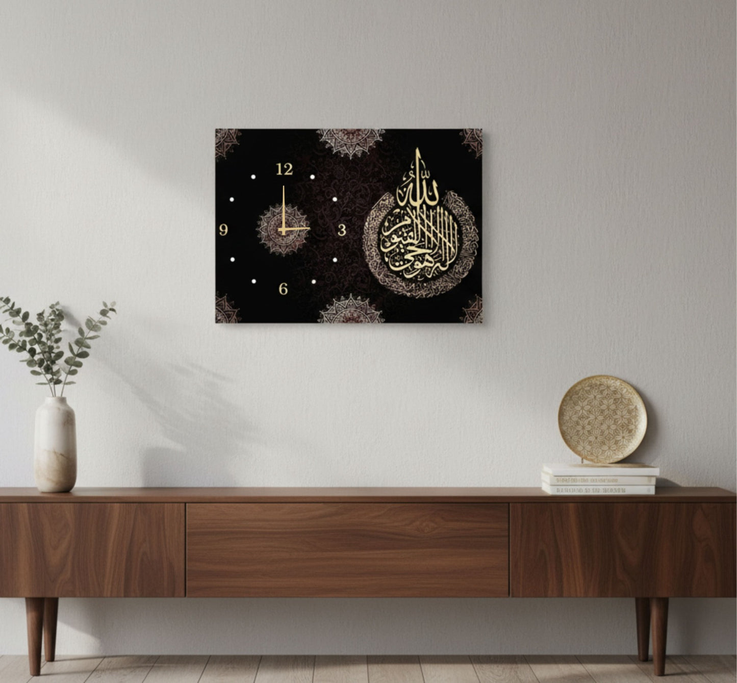 Handcrafted Wooden Wall Clock
