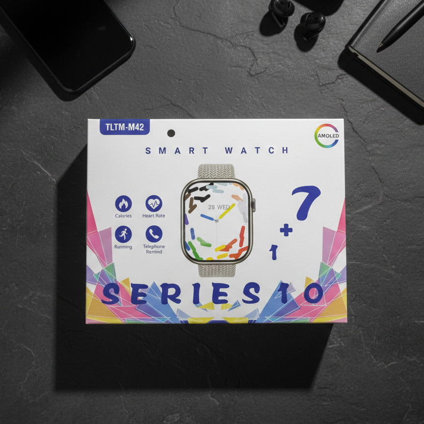 Series 10 1+7 Smart Watch TLTM-M42 With AMOLED Display