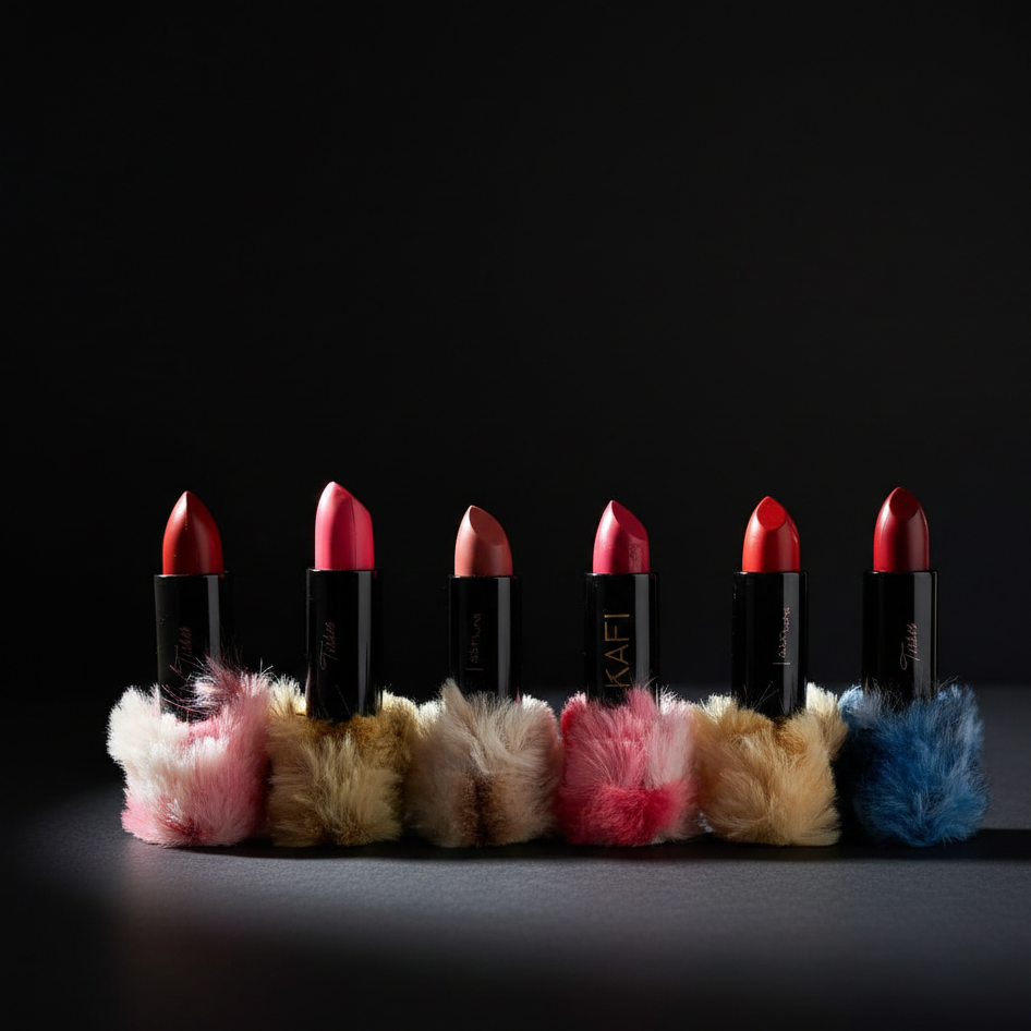 High Pigmented Fluffy Velvet Matte Lipstick – Pack of 6