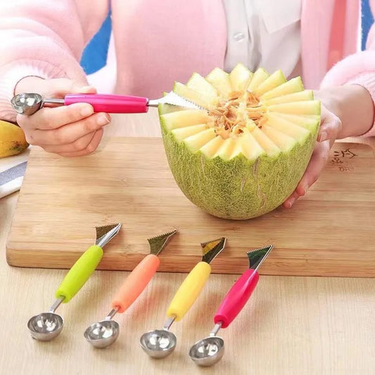 1PC Vegetable Fruit Carving Knife ( random color )