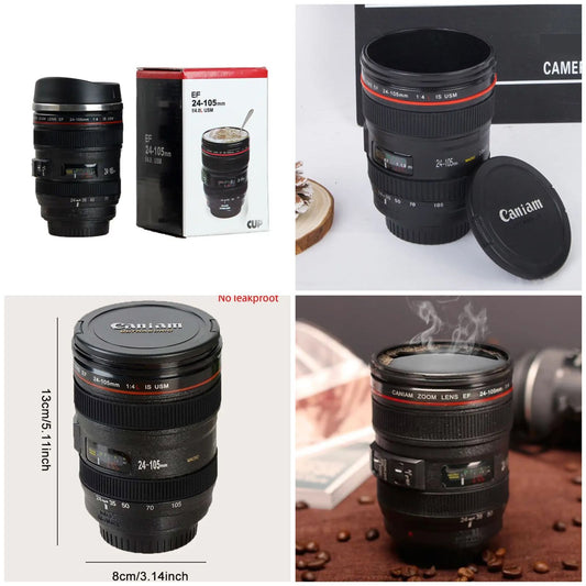 Camera Coffee Lens Mug Coffee Mugs Creative Gift Coffee Cups (random color)