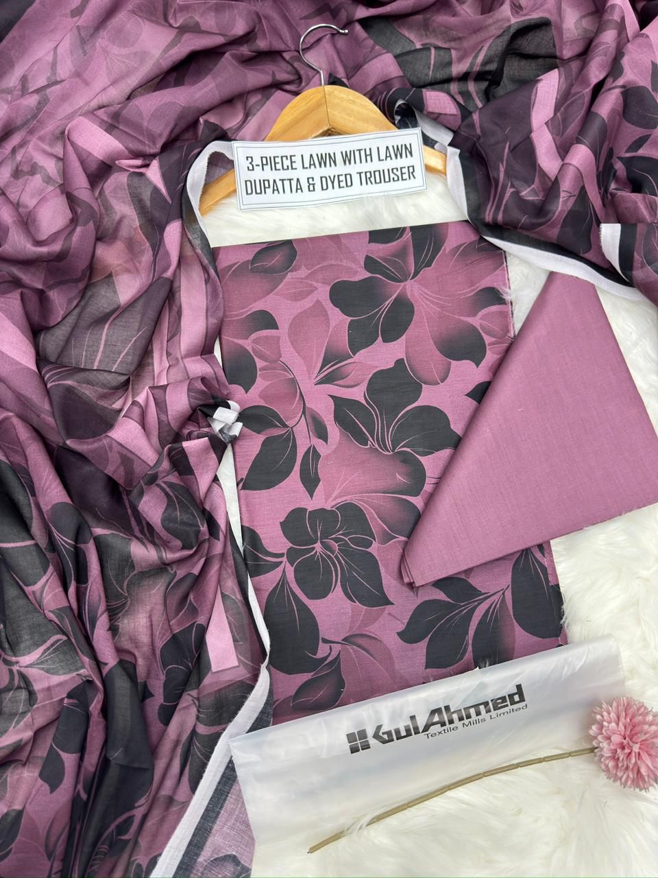 GUL AHMAD 3 piece Print Vol