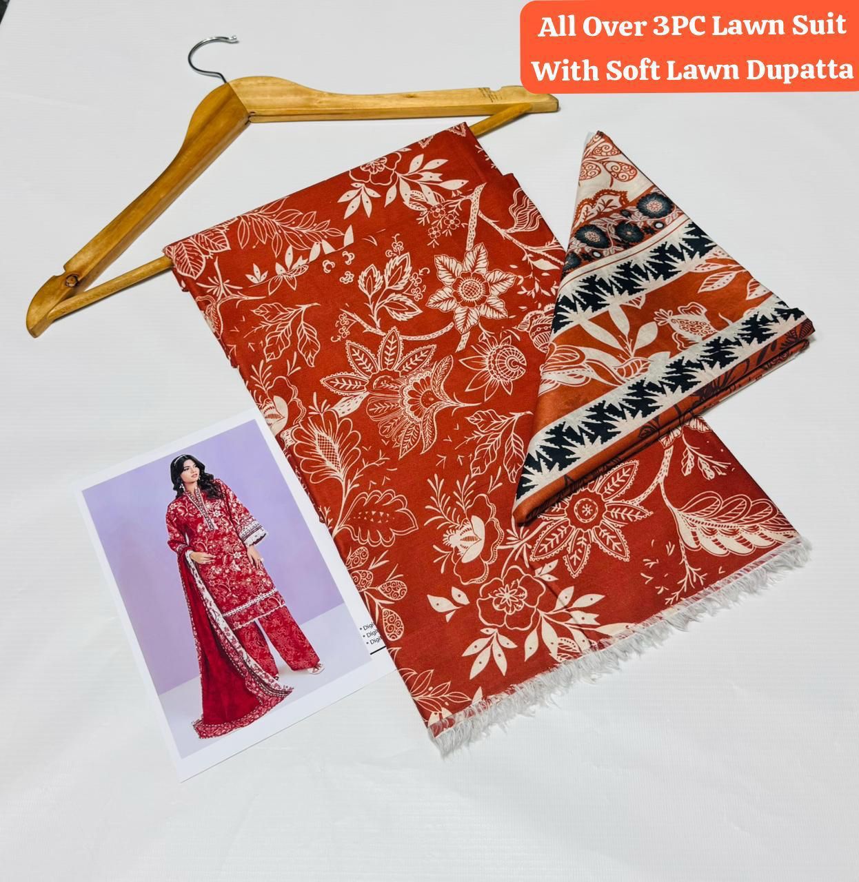 BONANZA SATRANGI 3 piece Print Vol