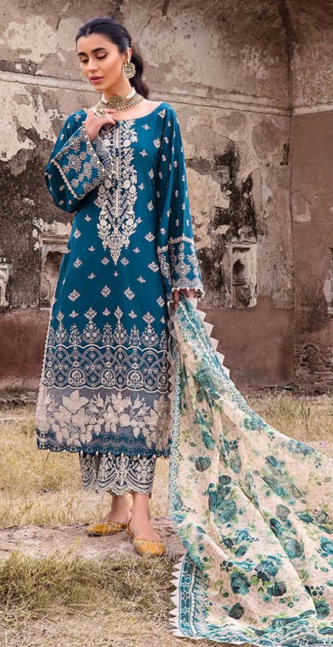 ☆Brand Name : Zainab Chottani☆ ☆Fabric Details : Cotton &  Silk☆