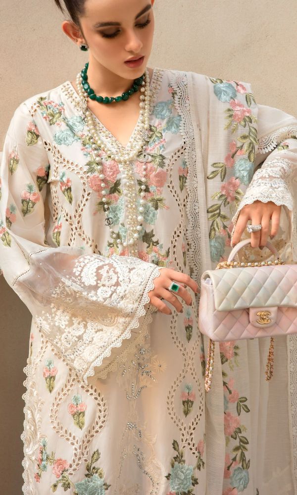 Crimson by saira shakira luxery lawn collection