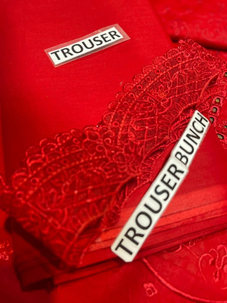 BRAND...QALAMKAR :   HEAVY EMBROIDERY WITH BORING WORK