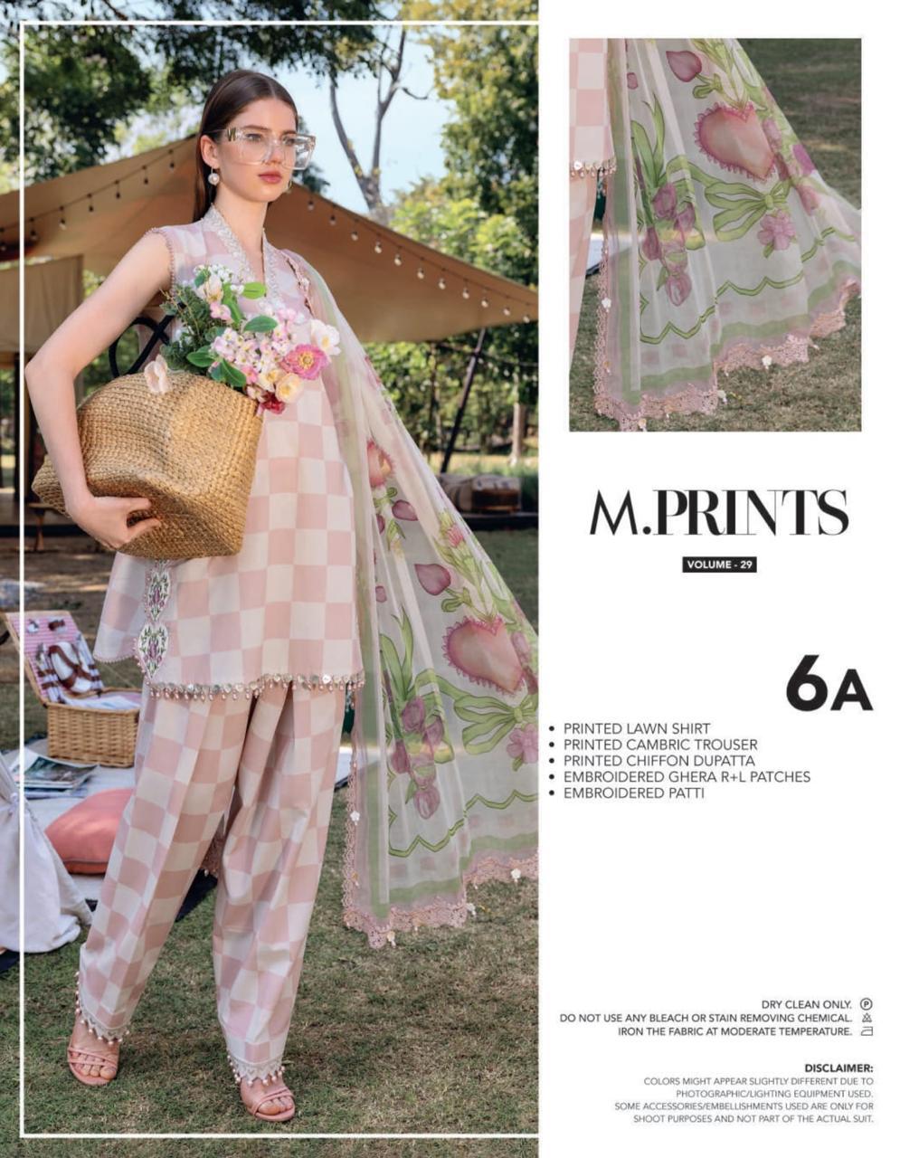 ☆Brand Name : MARIA.B☆   ☆Fabric Details : Lawn & Chiffon☆