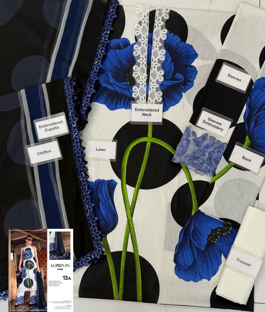 ☆Brand Name : MARIA.B☆  ☆By Al Nisa Embroidery Collection☆