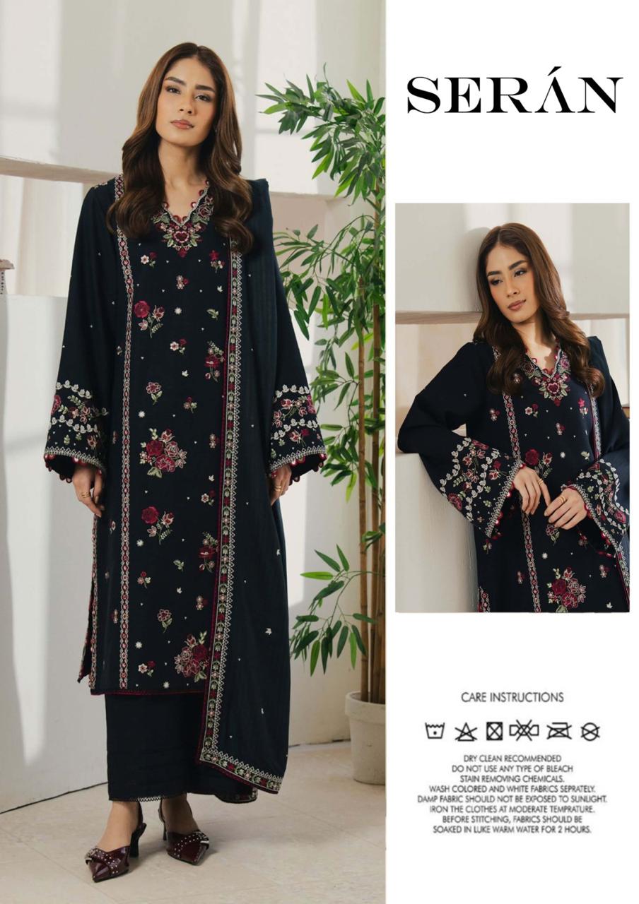 Fully Heavy Embroidered Lawn Front