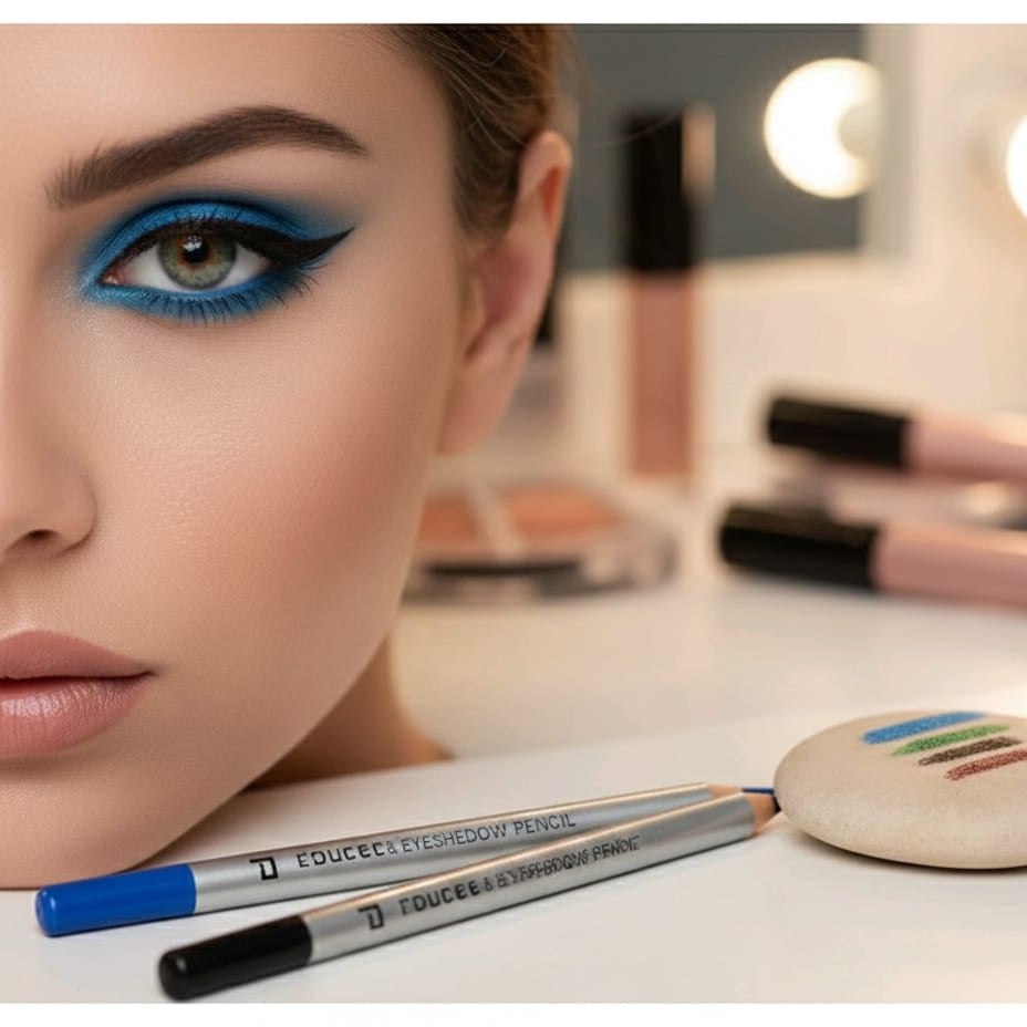 12 Pcs Multicolor Eyeshadow & Eyeliner Pencils Set – Creamy Smooth Makeup Pencils