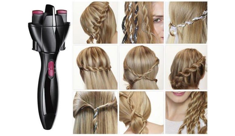 Twister hair style Secret Automatic Hair Twister/Curler Device