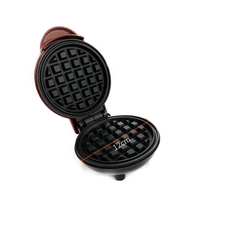 Mini Waffle Maker Breakfast Machine Non Stick Easy Clean (random color )
