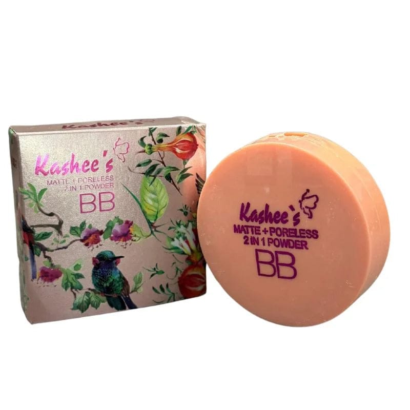 Kashees 2 In 1 Face Powder 110g – Dual Coverage Foundation & Setting Powder