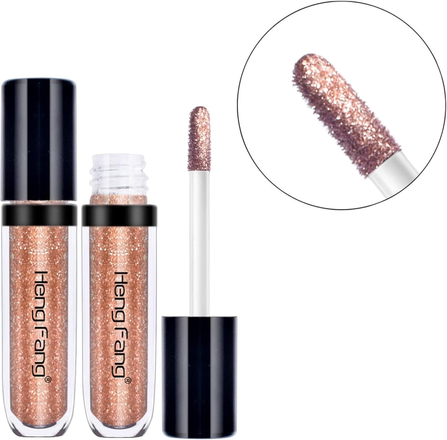6 Pcs Liquid Diamond Glitter Eyeshadows Set